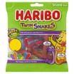 Haribo Twin Snakes Fruit Flavour Gum Jelly Sweets Sharing Bag 140g
