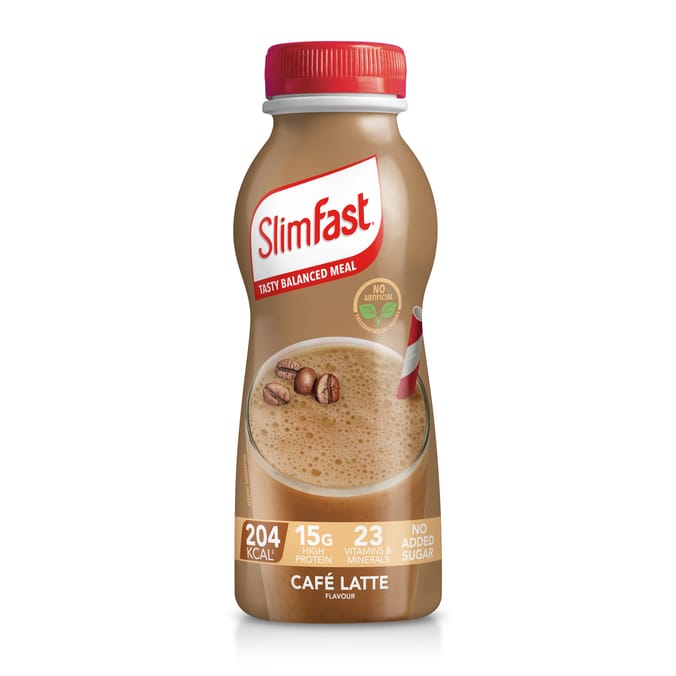 Slimfast High Protein Shake 325ml - Cafe Latte x6