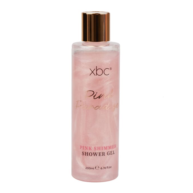 XCB Pink Shimmer Shower Gel 200ml - Pink Paradise