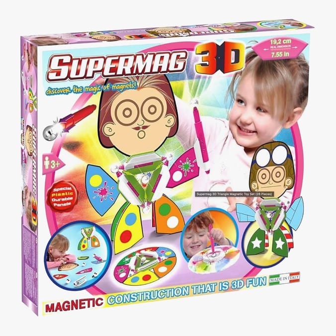Supermag 3D Triangle Magnetc Build Kit