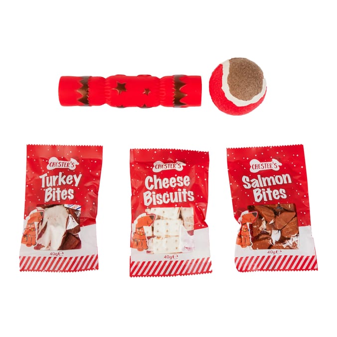 Chester's Dog Treat Stocking 120g