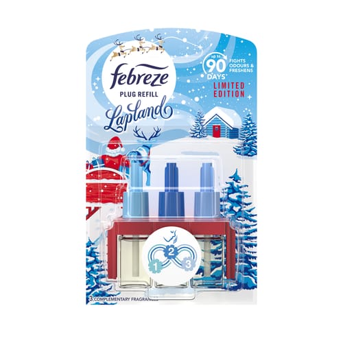 thumbnail image 2 of Febreze Plug-In Refill – Winter Spruce Scent, Limited Edition Fall/Winter, 1 Pack (26ml) 2 of 6