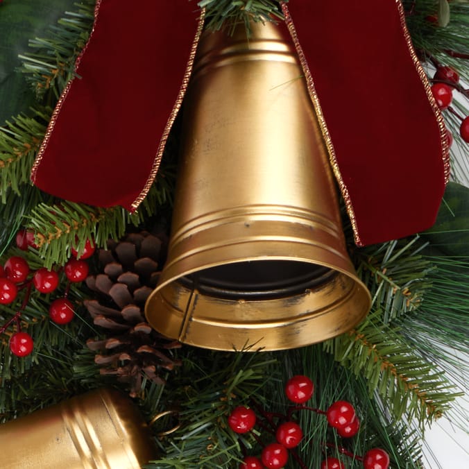Festive Feeling Bell Swing Christmas Garland