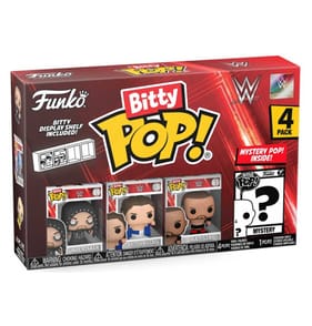 Funko Bitty Pop WWE 4pk -The Undertaker, British Bulldog, Batista, and a Mystery Bitty Pop! Figure