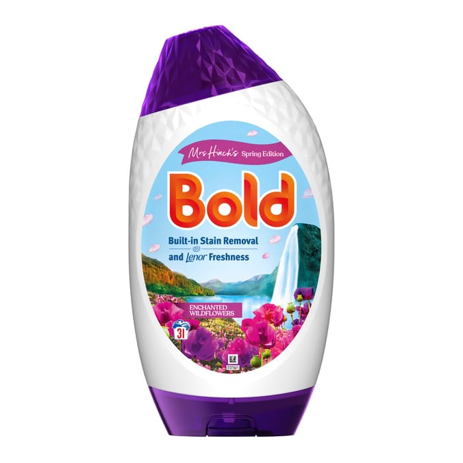 Bold Mrs Hinch's Spring Edition Washing Liquid Gel 31W - Enchanted Wildflowers