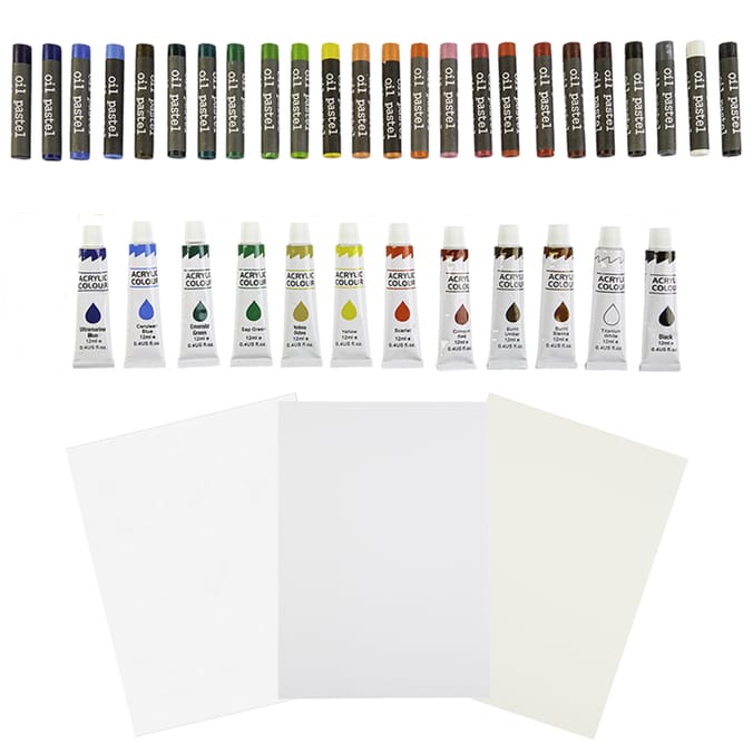 Colvin & Co Complete Artist Set with Easel