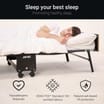 Jay-Be RE80 Rollaway Folding Bed with e-Fibre Mattress - Single