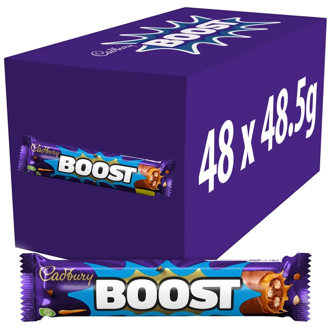 Cadbury Boost Chocolate Bar 48.5g x48