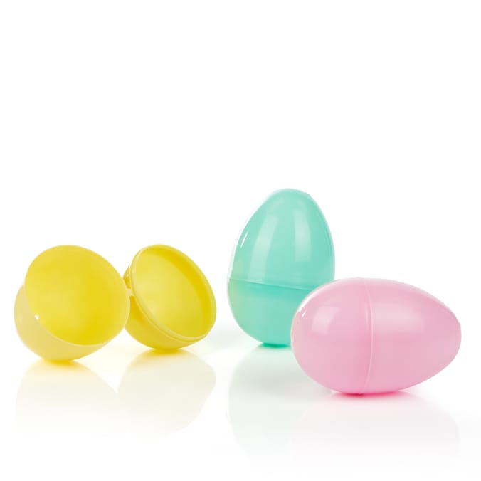 Happy Easter Fillable Eggs 12 Pack