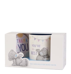 Tatty Teddy Thank You Teacher Mug & Coaster Set