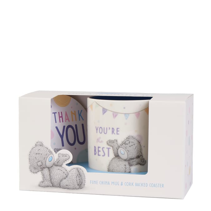 Tatty Teddy Thank You Teacher Mug & Coaster Set