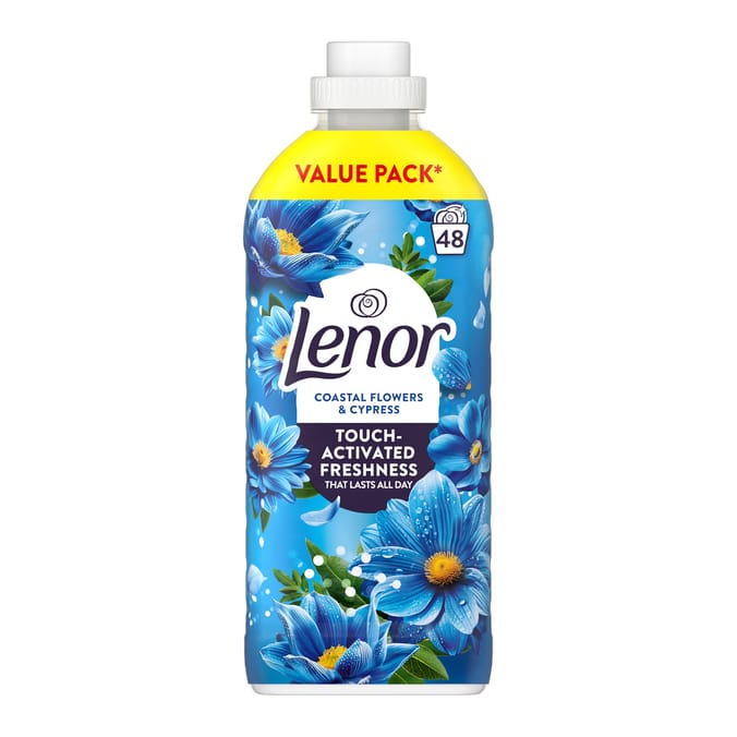 Lenor Fabric Conditioner 1.488 Litres 48 Washes - Coastal Flowers & Cypress