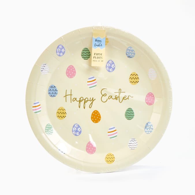 Hoppy Easter Plates 10 Pack 