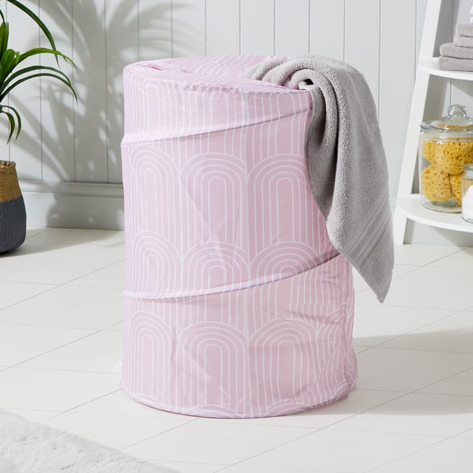 Bathroom Pop Up Laundry Bin Basket