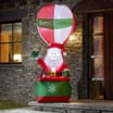 Prestige Light Up Santa Hot Air Balloon 7ft