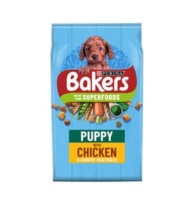 Bakers Chicken & Veg Dry Puppy Food 2.85kg