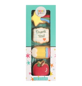 Thank You Teacher Iced Biscuits
