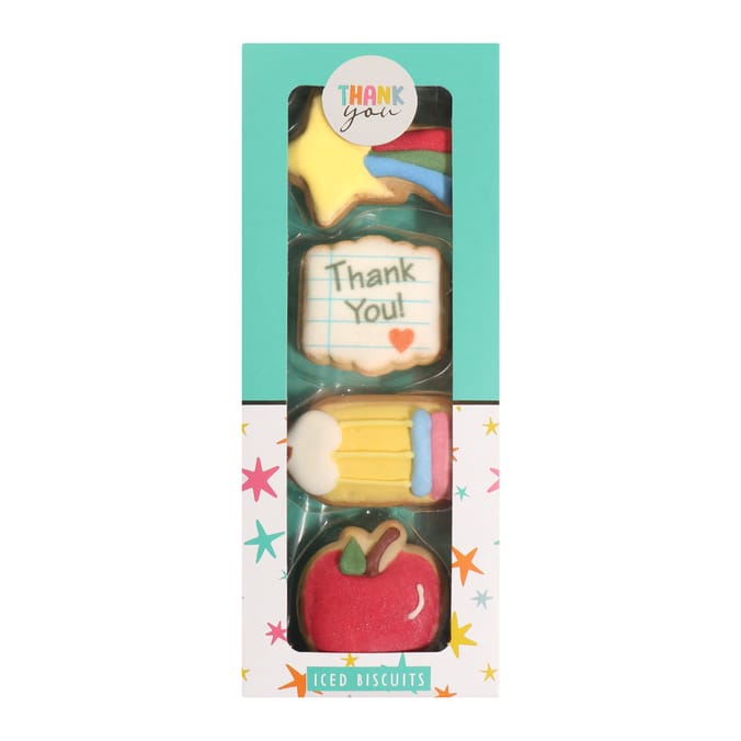 Thank You Teacher Iced Biscuits