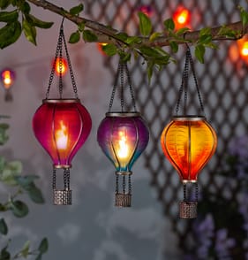 Firefly 3 Pack Hot Air Ballon Solar Light