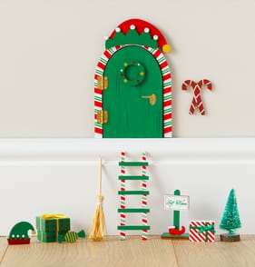 Made By Elves Craft Decoration Set - Green