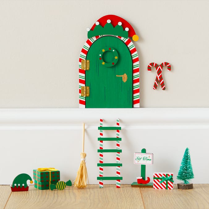 Made By Elves Craft Decoration Set
