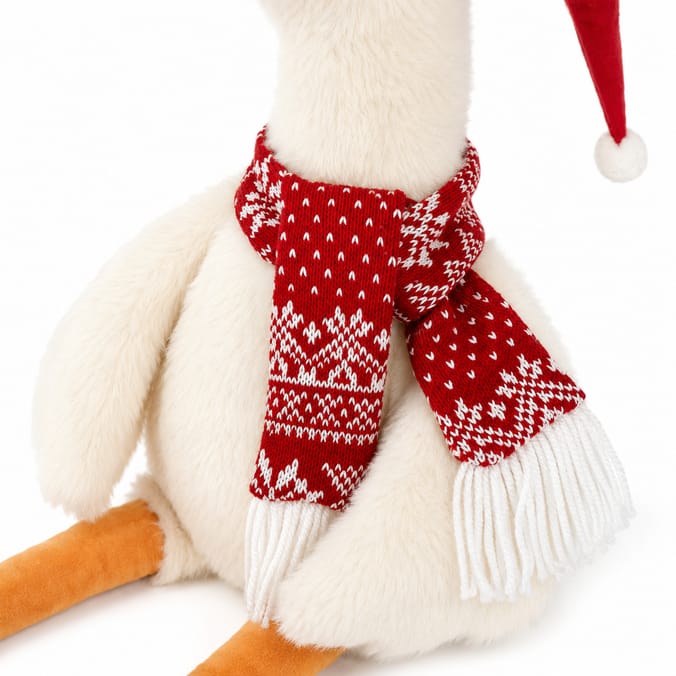 Festive Feeling Christmas Goose Plush