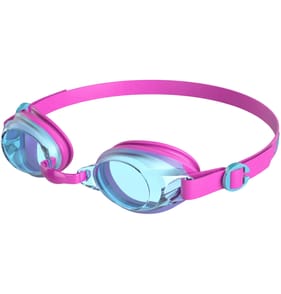 Speedo Jet Junior Goggles - Pink (w/ Blue Lenses)