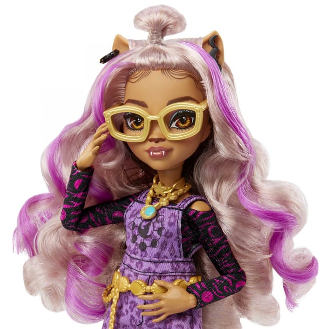 Monster High Doll with Pet & Accessories - Clawdeen