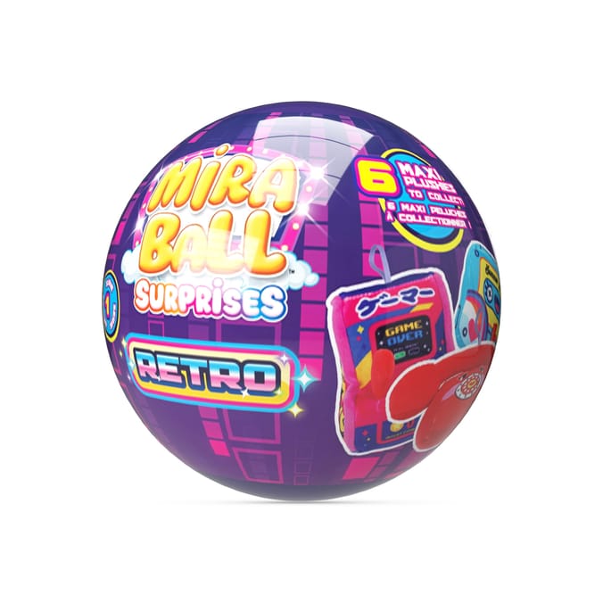 MiraBall Surprises Mystery Plush Capsule - Retro