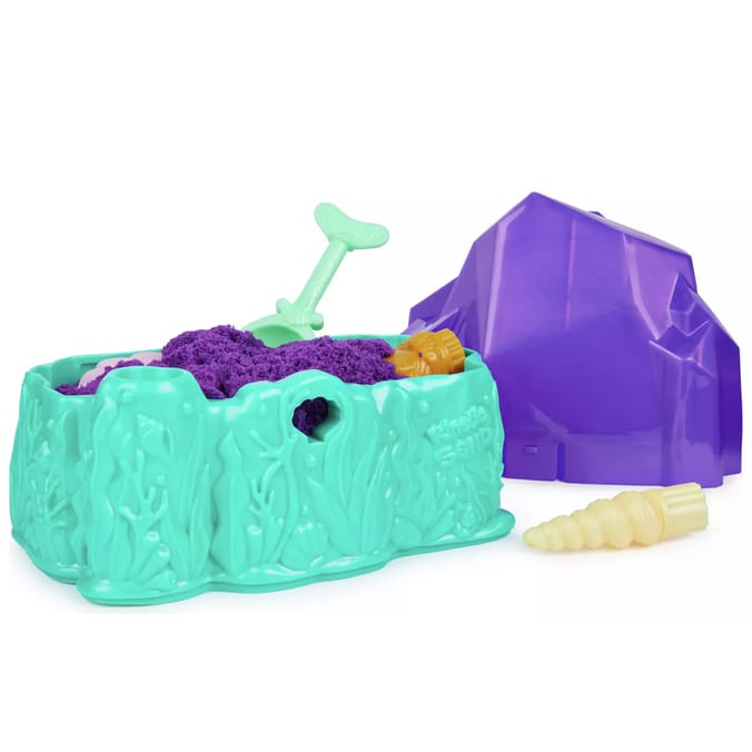 Kinetic Sand Mermaid Crystal Playset Home Bargains