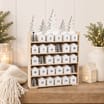 Frosted Spirit Wooden Advent Calendar