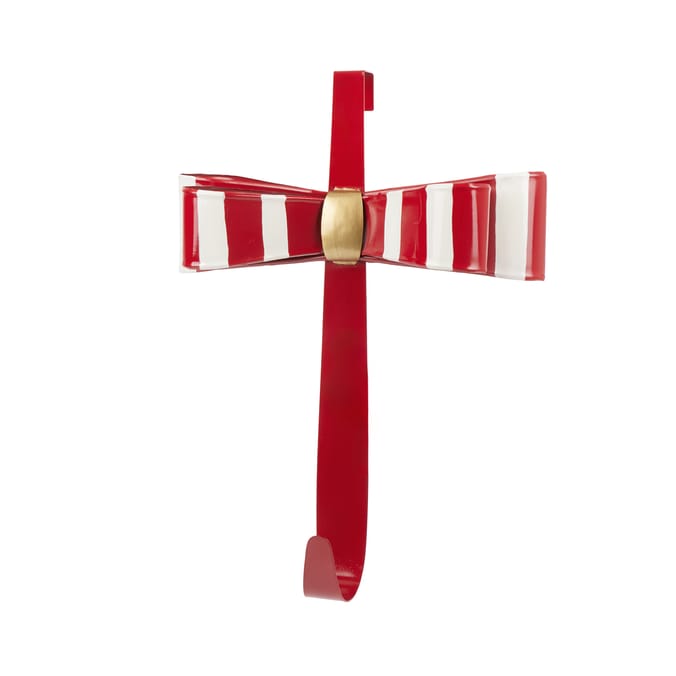 Festive Feeling Christmas Bow Wreath Hanger