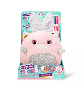 Scribble Me Doodle Furry Plush - Pink