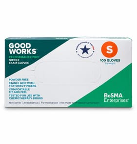  Good Works Performance Pro Nitrile Exam Gloves - Small