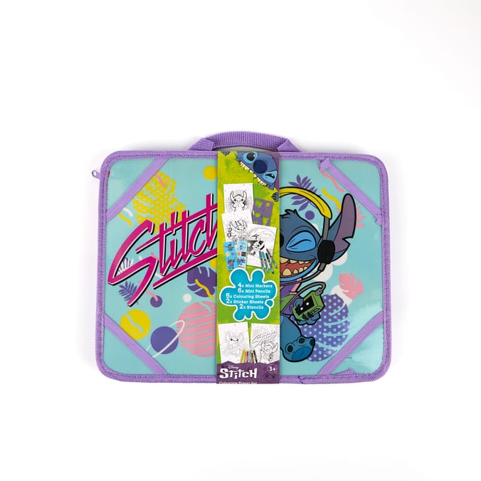 Disney Stitch Colouring Travel Set