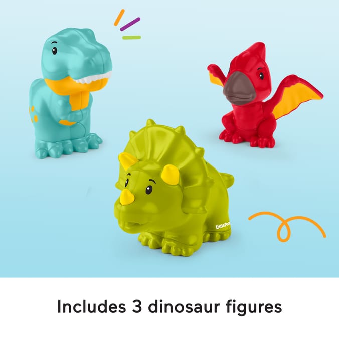 Fisher-Price Little People Friendly Dinosaur Figure Pack HYH69