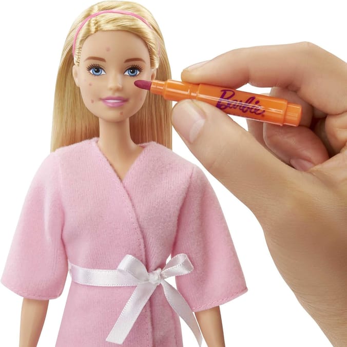 Barbie Face Mask Spa Day Playset