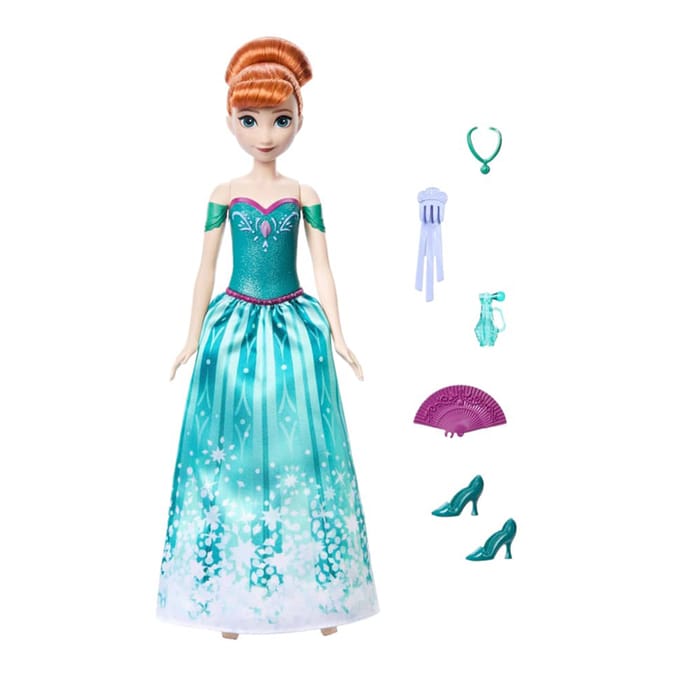 Disney Frozen Spin & Reveal Anna Fashion Doll
