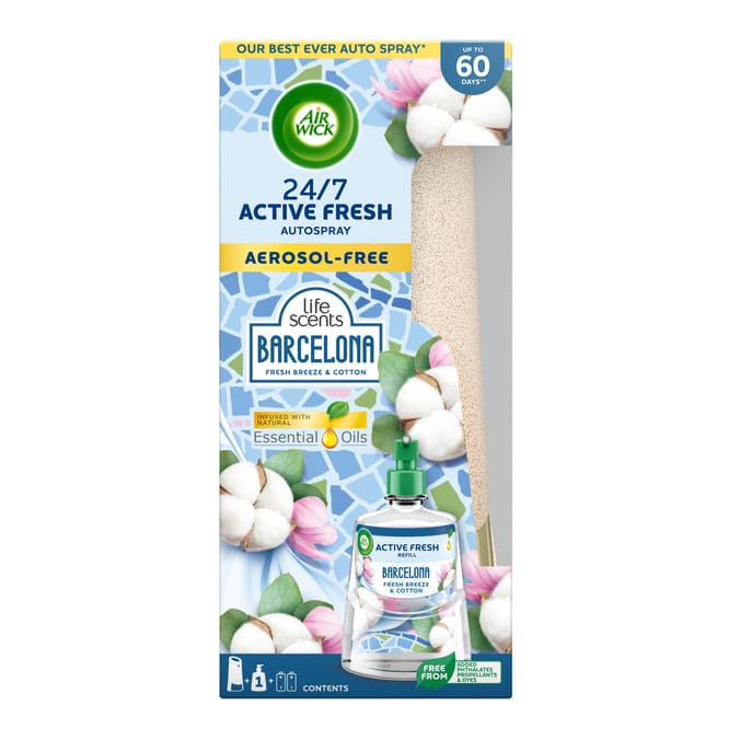 Air Wick Barcelona 24/7 Active Fresh Kit 204ml