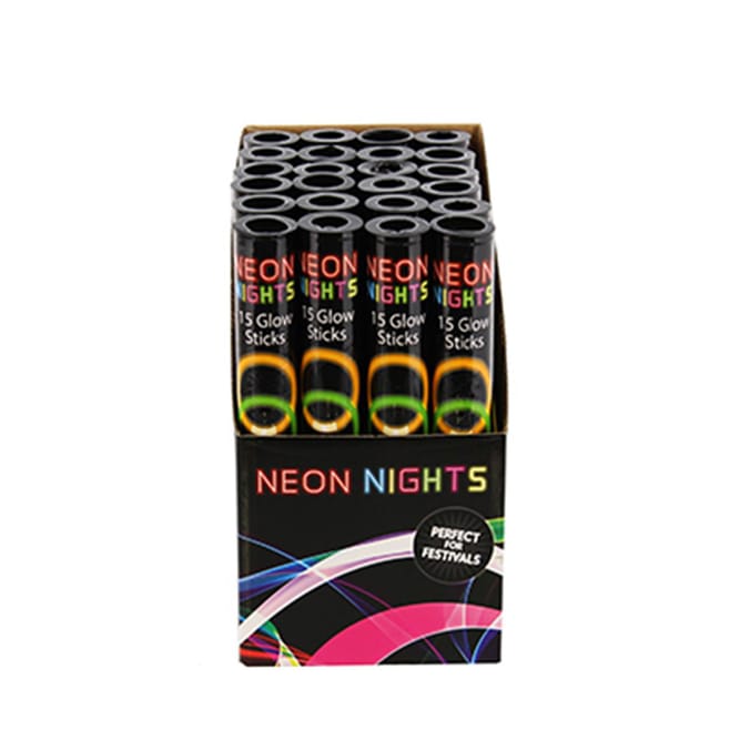 Neon Nights Glow Sticks 15 Pack x24