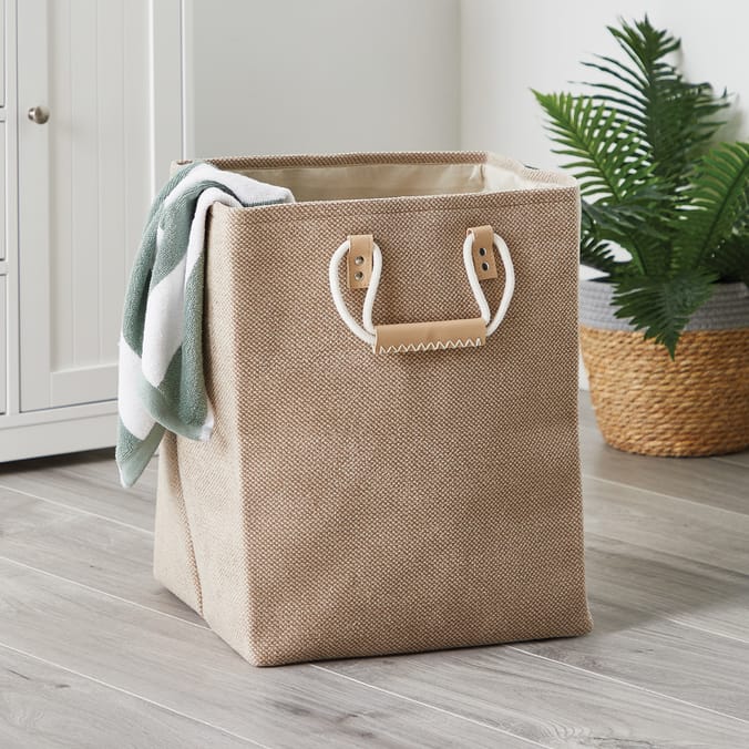 Home Collections Tufted Laundry Basket