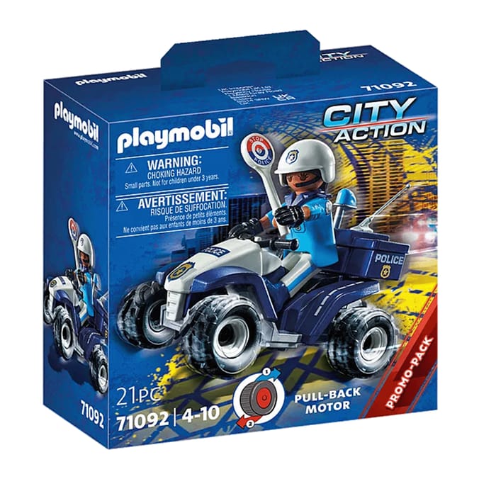 Playmobil Police Quad 71092