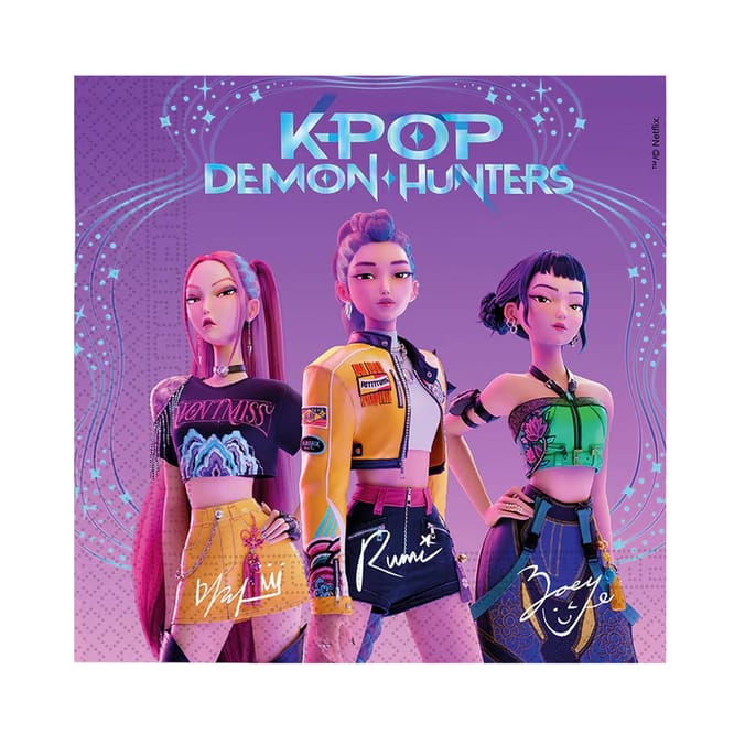 K-Pop Demon Hunters Napkins 20 Pack