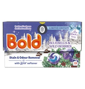 Bold Pods Washing Liquid Capsules 19 Washes - Bluebells & Wild Berries