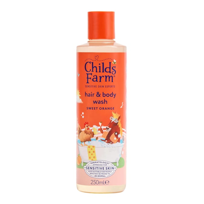 Childs Farm Hair & Body Wash 250ml - Sweet Orange