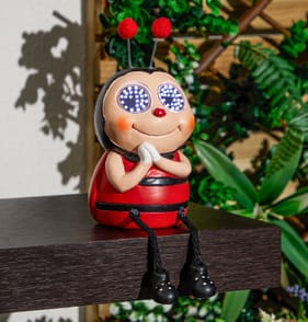 Firefly Solar Light Co Animated Eyes Solar Light - Ladybird