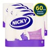 Nicky Supreme Extra Quilted 3 Ply Toilet Rolls 60 Pack (Delivery Included))