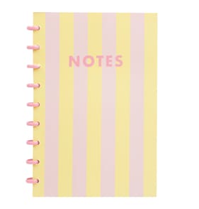 Big Plans A4 Neon Notebook - Yellow