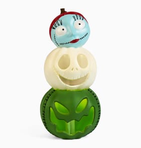 The Nightmare Before Christmas 3 Tier Pumpkin Light Up Decoration