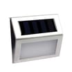 Firefly Solar Stainless Steel Step Light x3